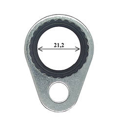 Кільця метало-гумові 21,2 мм