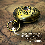 Компас похідний, компас металевий, компас кишеньковий з магнітною стрілкою Hechpro (526), фото 4