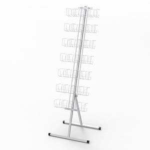 Стійка для насіння похила 28 кишень, 9 см, біла