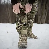 Штани водовідштовхувальні 13 кишень зимові тактичні на флісі (GRIFON) Apex мультикам, фото 2