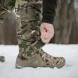 Штани водовідштовхувальні 13 кишень зимові тактичні на флісі (GRIFON) Apex мультикам, фото 6