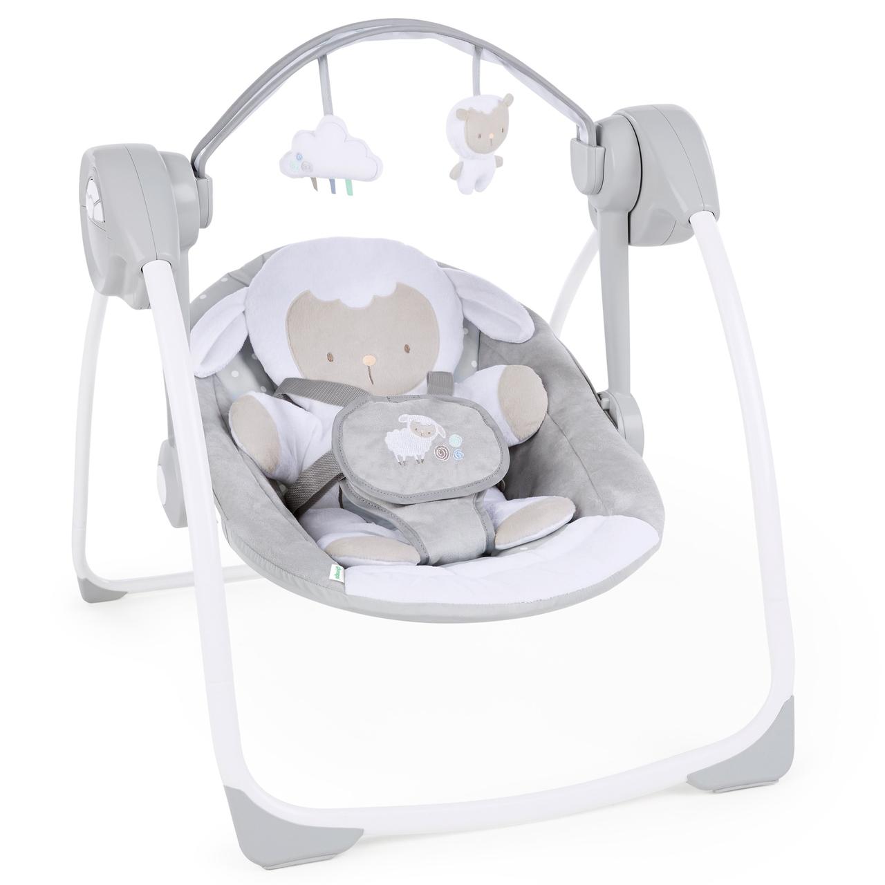 Крісло-гойдалка Ingenuity Comfort 2 Go Cuddle Lamb