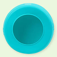 Миска-непроливайка для домашніх тварин, собак та котів, WAUDOG Silicone блакитна, 750 мл 50782, фото 3