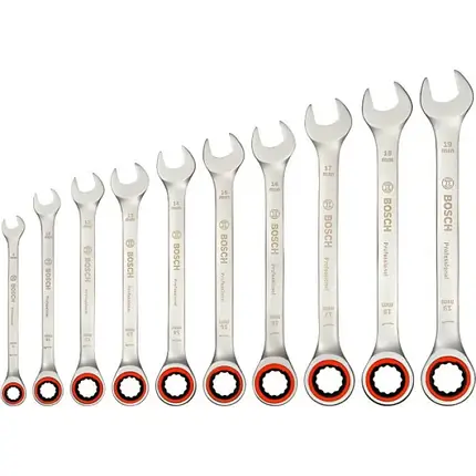 Набір гайкових ключів Bosch Professional 1600A02AU0, фото 1