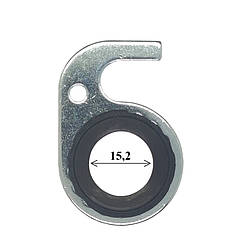 Кільця метало-гумові 15.2 мм