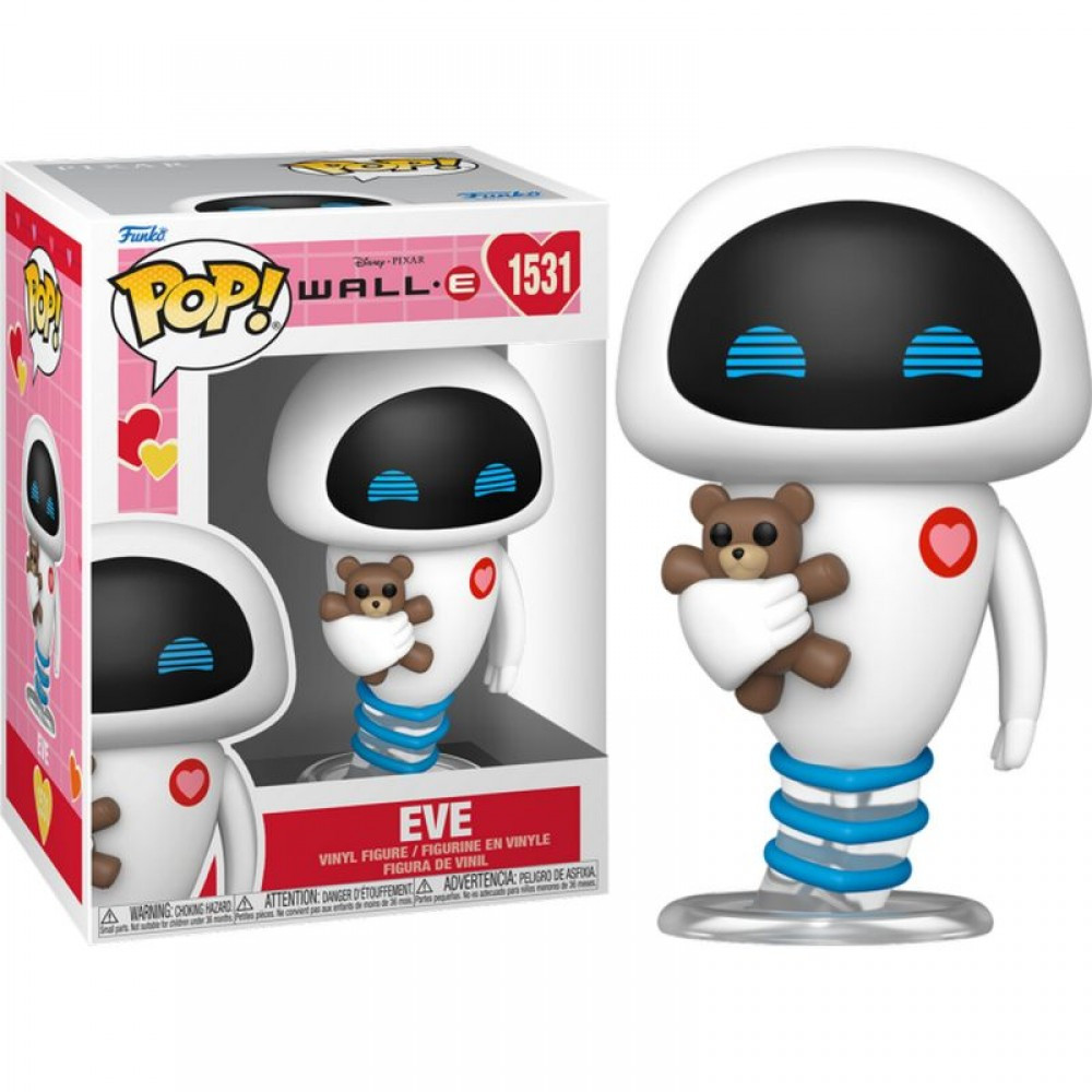 Фігурка Funko Pop WALL-E Valentines - Eve