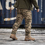 Штани тактичні Grifon 13 кишень на флісі (Apex Gen-3 ) піксель (водовідштовхувальна тканина), фото 8