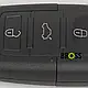 Викидний корпус ключа на 3 кнопки Volkswagen Passat B5, Passat B6, Tiguan, Golf 4, Golf 5, New Beetle, - фото 3 - id-p1749011942