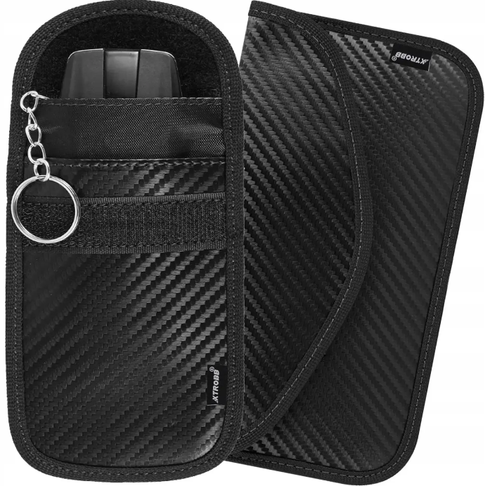 Протикрадіжний чохол 2 шт для автомобільних ключів з блокуванням радіохвиль Xtrobb (24529), фото 1