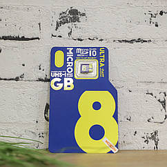 Мапа пам'яті Moxom micro SD 8 GB (10cl) DK08