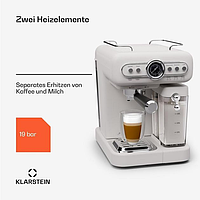 Уцінка Б/К Кавоварка Кавомашина Klarstein Espressionata Evo 950 Вт, Німеччина