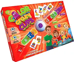 Настільна розважальна гра "Color Crazy Cups" укр., CCC-01-01U Danko Toys