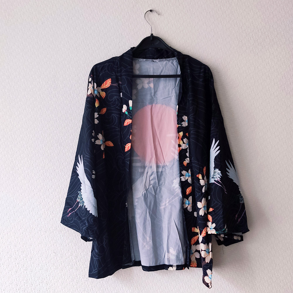 Повсякденне унісекс хаорі в східному стилі «Схід сонця», фото 1