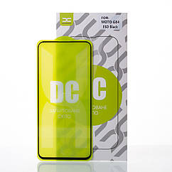 Захисне скло DC для Motorola Moto G84 чорний