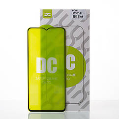 Захисне скло DC для Motorola Moto E13 чорний