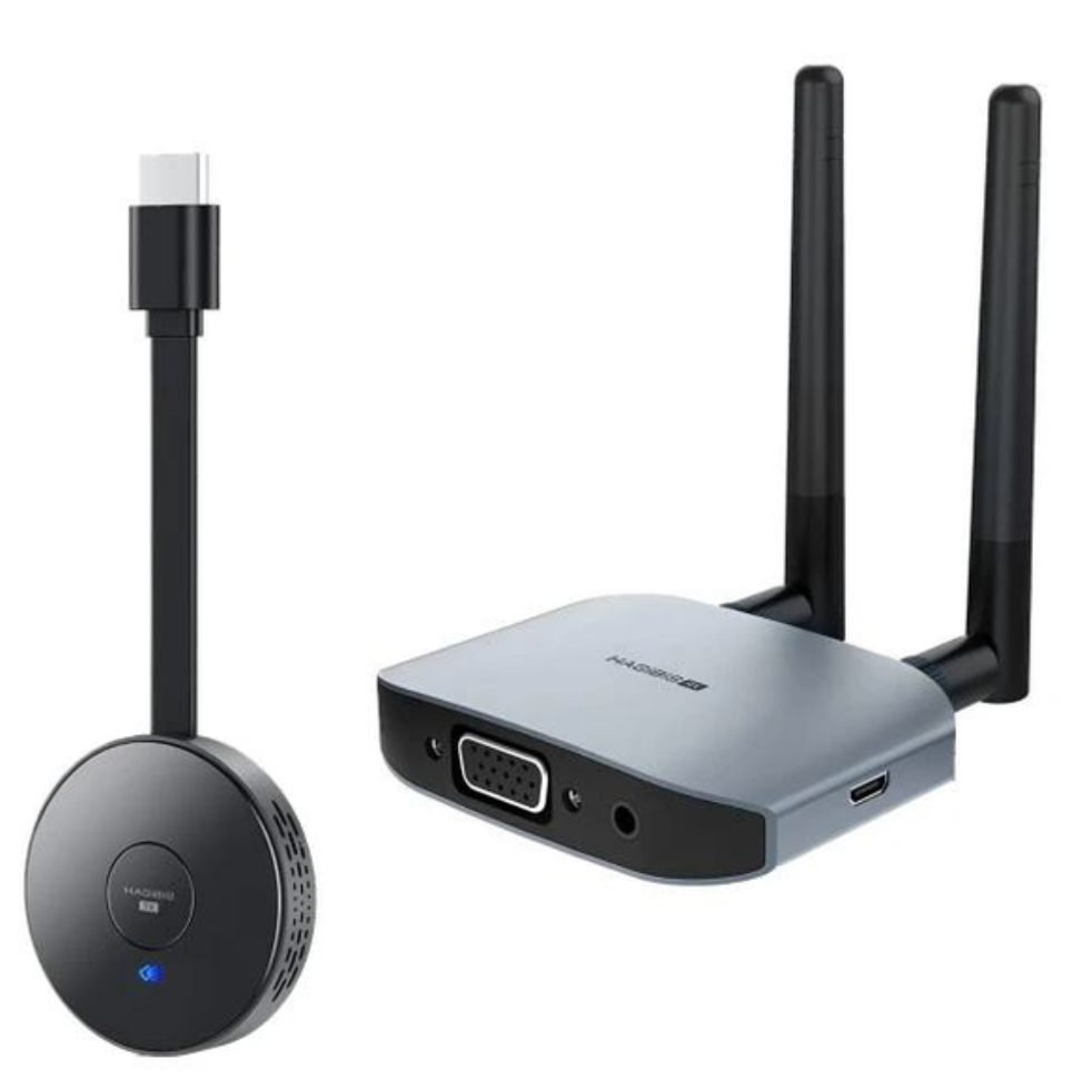 Бездротовий HDMI адаптер Hagibis G6W радіус 50 м VGA-вихід протокол HDbitT подовжувач, фото 1
