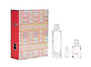 Подарунковий набір для жінок Tous " Edt TartanFolder Set " та косметичка , 90млх30млх4,5мл