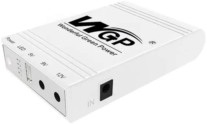 Джерело безперебійного живлення WGP103-5912 ДБЖ для мережевого пристрою роутера Mini DC UPS 5v+9v+12v 8800m