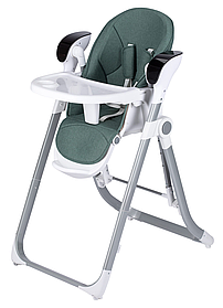 Стільчик для годування FreeON 3 in 1 Oli Deluxe (стульчик-гойдалка, з музикою, пульт управління) Зелений