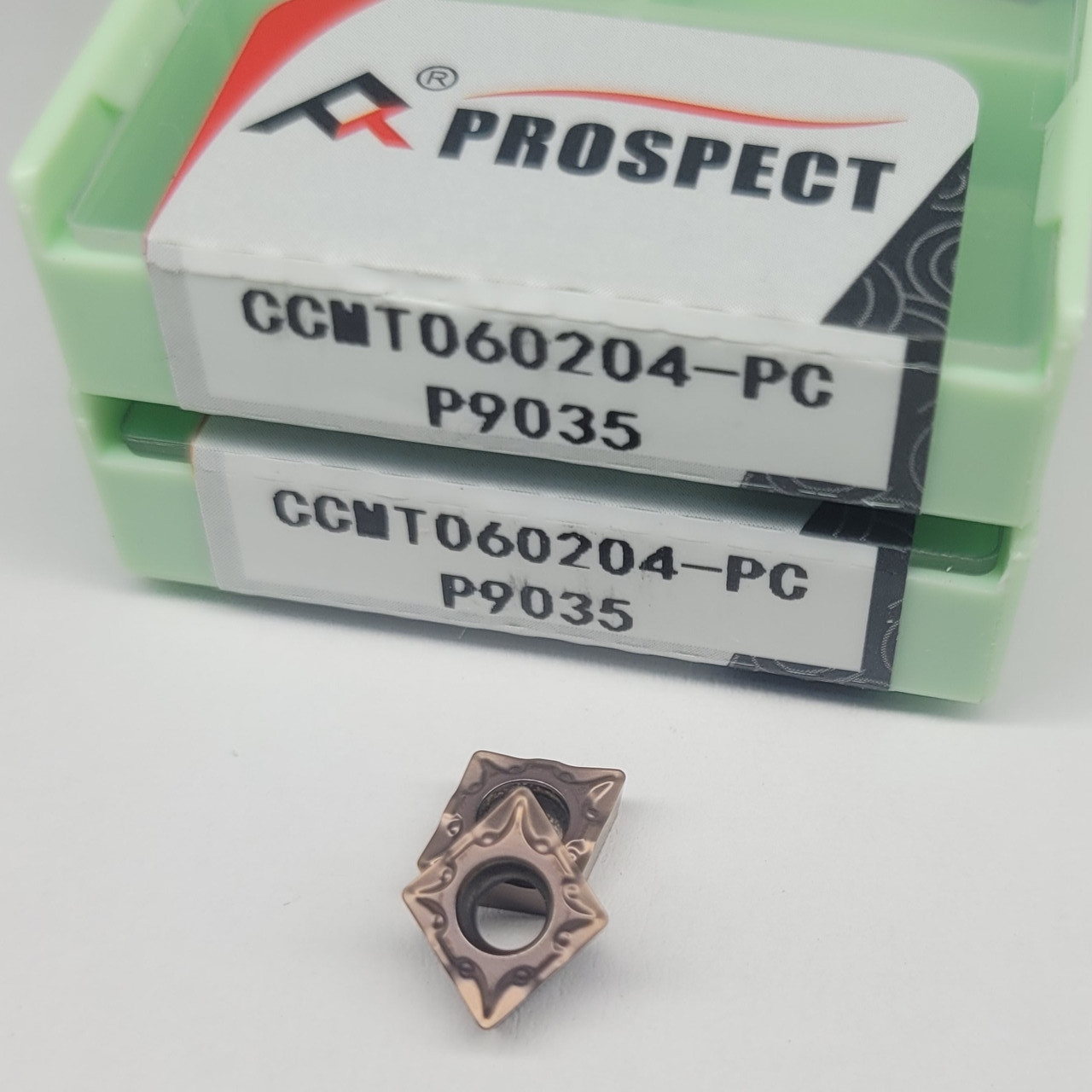 CCMT060204 PC P9035  (сталь+нерж+чавун) Твердосплавна пластина для токарного різця