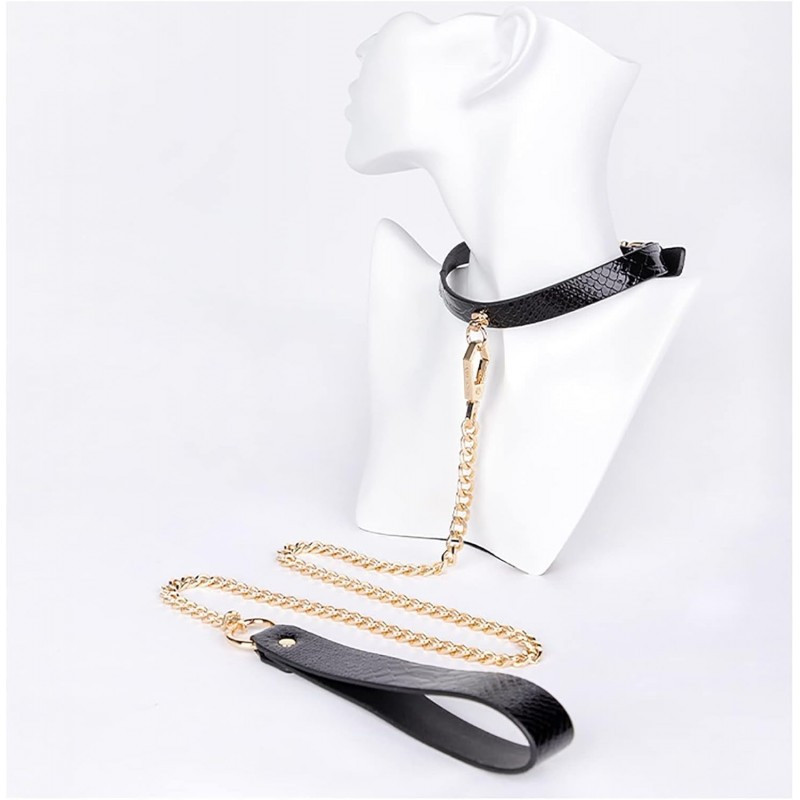 Нашийник та повідець в преміум наборі БДСМ Нашийник з повідцем в комплекті для садо-мазо ігор