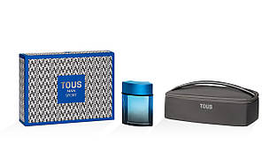 Подарунковий набір для чоловіків Tous " Man Sport " та косметичка ,100 мл