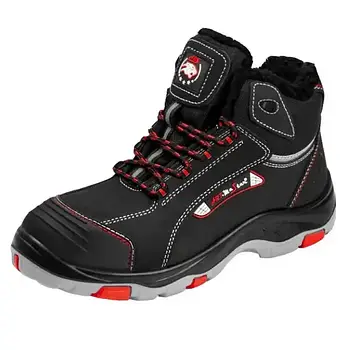 Черевики захисні зимові,спецвзуття робоче на хутрі, взуття утеплене для працівників металевий носок