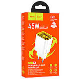 МЗП Hoco N54 Monsoon PD45W (1USB-C), фото 6