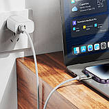 Дата кабель Hoco U137 Line with display USB to Lightning 2.4A/12W (1.2m), фото 6