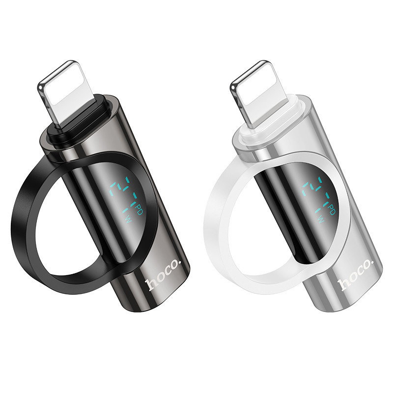 Перехідник Hoco UA32B Lightning male to Type-C female display adapter