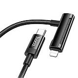 Дата кабель Hoco U135 Incredible 2in1 Type-C to Lightning/Type-C (1m), фото 4