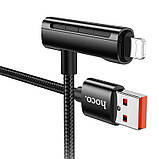 Дата кабель Hoco U135 Incredible 2in1 USB to Lightning/Type-C (1m), фото 5