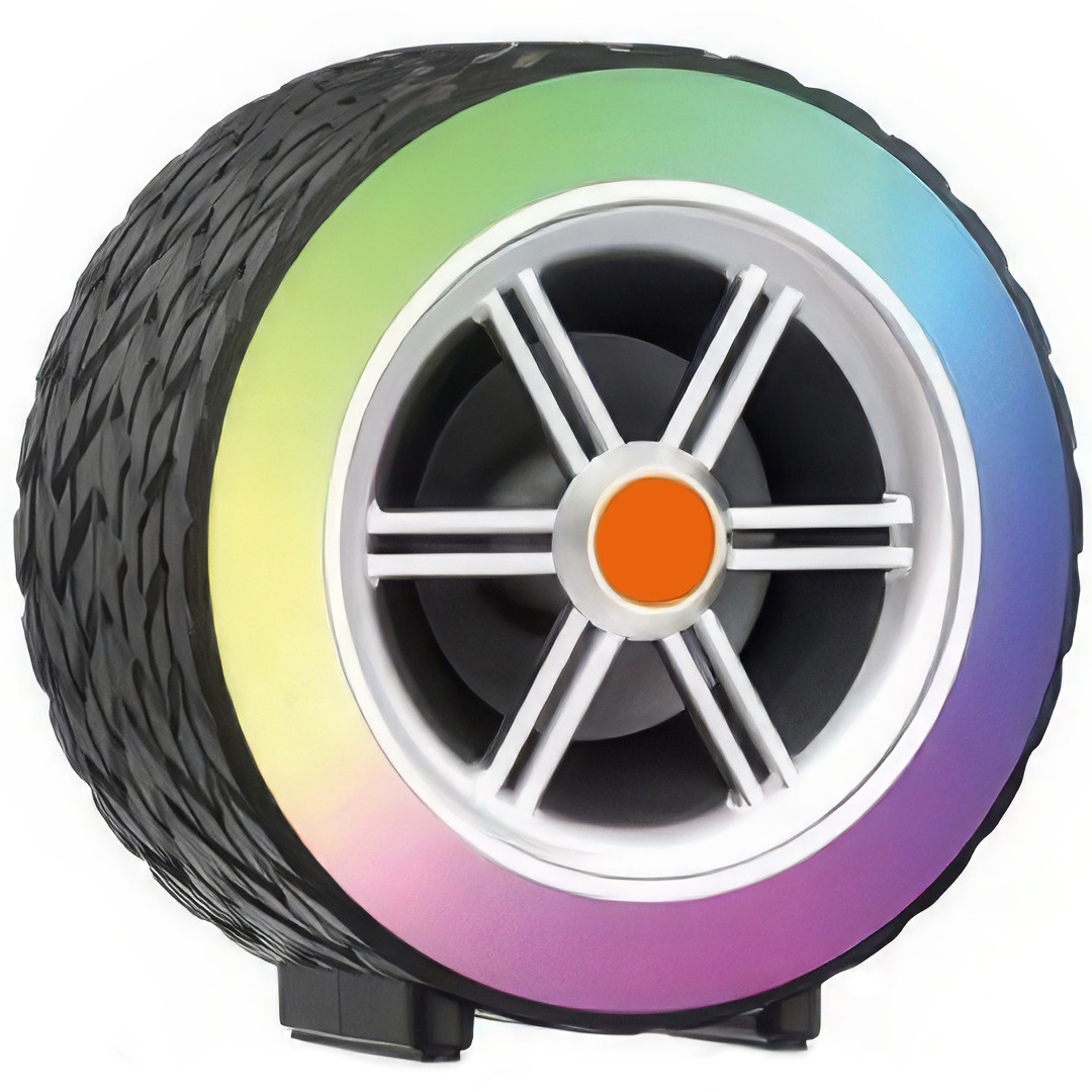 Портативна бездротова Bluetooth колонка WSJAR L-024 Компактна колонка з підсвічуванням та унікальним дизайном, фото 1