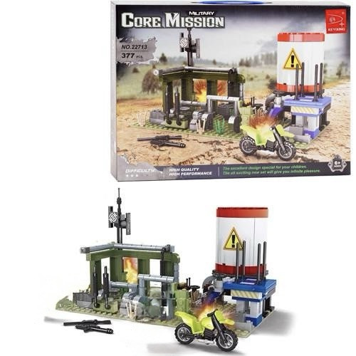 Конструктор AUSINI (KEYIXING) Core Mission "Військова нафтобаза" (377 деталей) арт. 22713, фото 1