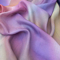 Натуральна лляна тканина з кольоровим переходом (шир. 302 см)