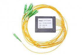 Дільник оптичний корпус ABS 1x8 SC/APC сплітер (Splitter PLC) ValCord