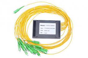 Дільник оптичний корпус ABS 1x16 SC/APC сплітер (Splitter PLC) ValCord