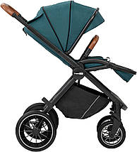 Коляска для дитини універсальна 3 в 1 FreeON JOY dark green, фото 5