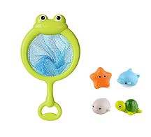 Дитячий набір для гри у ванній Жабка TT522 з підсвічуванням, від 18 місяців.