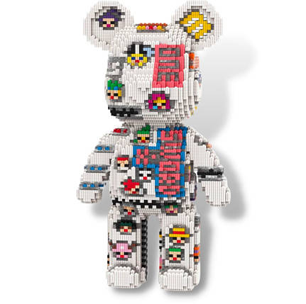 Конструктор 3D Magic Blocks Ведмедик 47см., фото 1