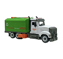 Спецтехніка Прибиральна машина-конструктор YW 9083 В, інерційний механізм, світло, звук., фото 2