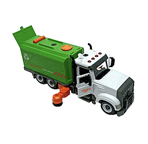 Спецтехніка Прибиральна машина-конструктор YW 9083 В, інерційний механізм, світло, звук., фото 3