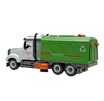 Спецтехніка Прибиральна машина-конструктор YW 9083 В, інерційний механізм, світло, звук., фото 4