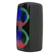 Портативна бездротова Bluetooth колонка NB-041 Компактна колонка з RGB підсвічуванням та гарним звуком, фото 6