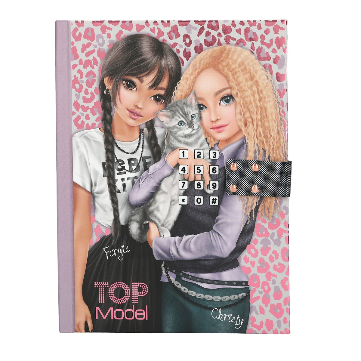 TOP Model Щоденник з кодовим замком та мелодією REBEL KITTY Топ Модел 13230, фото 1