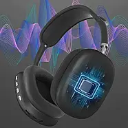 Накладні бездротові акумуляторні Bluetooth навушники P9 Навушники з м'якими амбушюрами та гарним звуком, фото 3