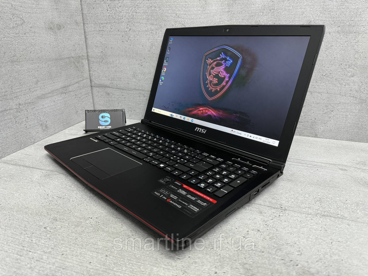 GTX 950M Потужний ноутбук Msi Leopard Ms-16J3 I5-4210H 15.6" 256 ssd