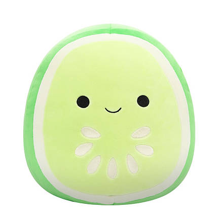 М'яка іграшка SQUISHMALLOWS – ОГІРОК КАРМАЙКЛ (30 cm), фото 1