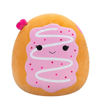 М'яка іграшка SQUISHMALLOWS – ВИШНЕВИЙ ПОНЧИК ПЕРЛ (36 cm), фото 1