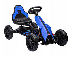 Дитячий картинг Gokart з педалями Синій